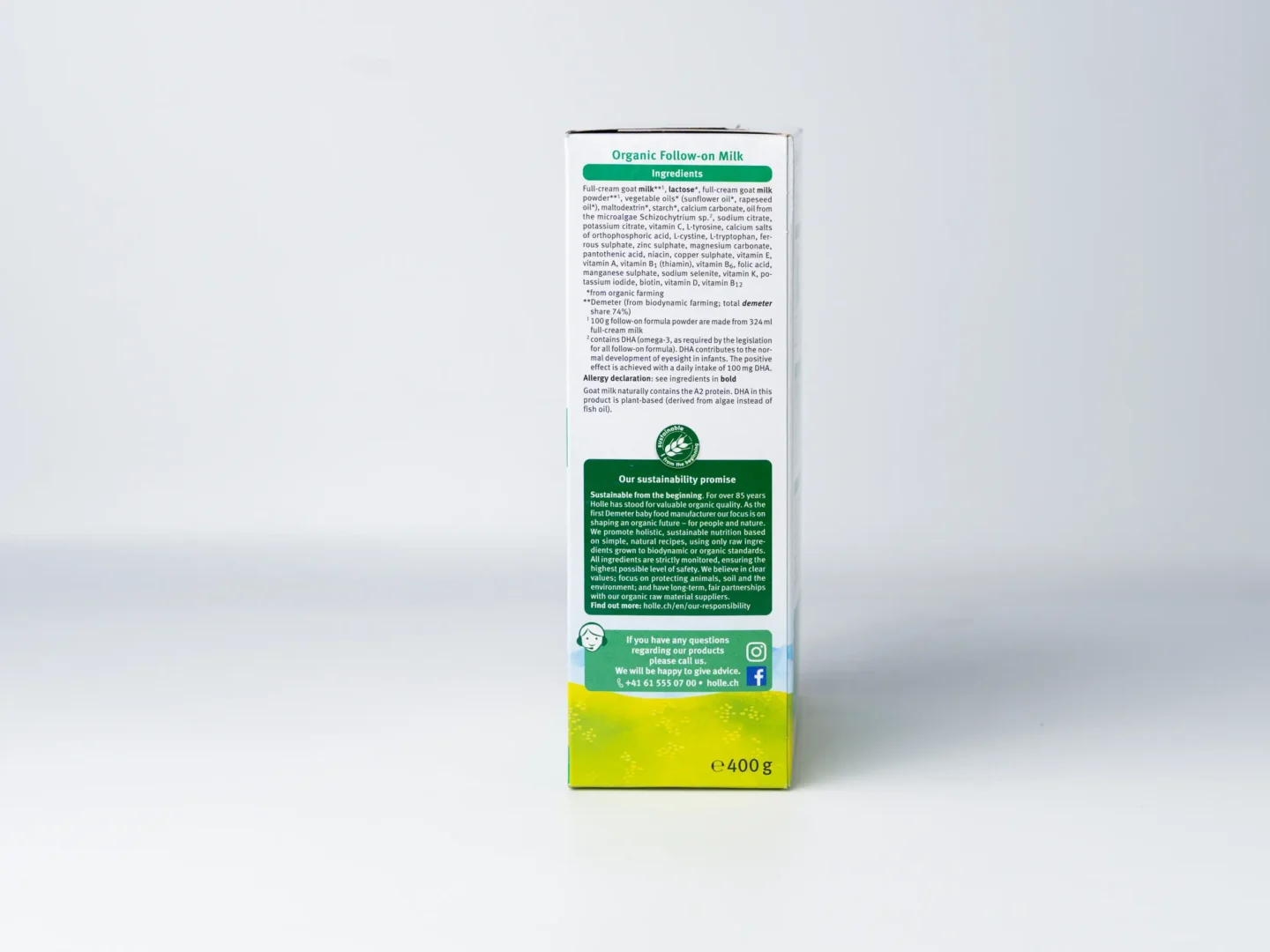 Holle Goat Stage 2 - Organic Follow On Formula - Image 3