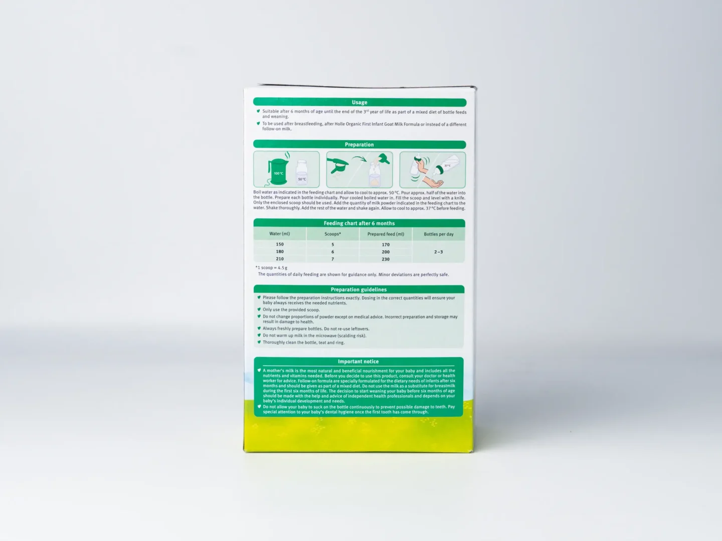 Holle Goat Stage 2 - Organic Follow On Formula - Image 4