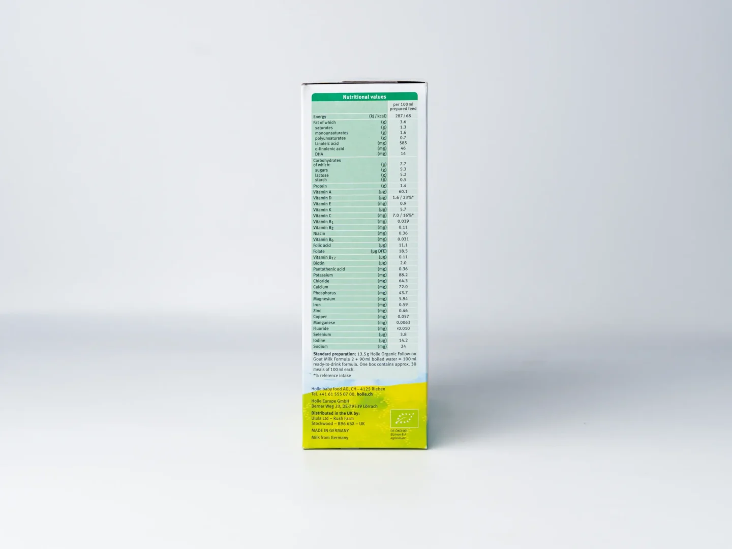 Holle Goat Stage 2 - Organic Follow On Formula - Image 2
