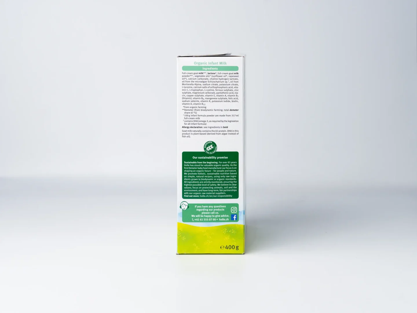 Holle Goat Stage 1 - Organic First Infant Formula - Image 3