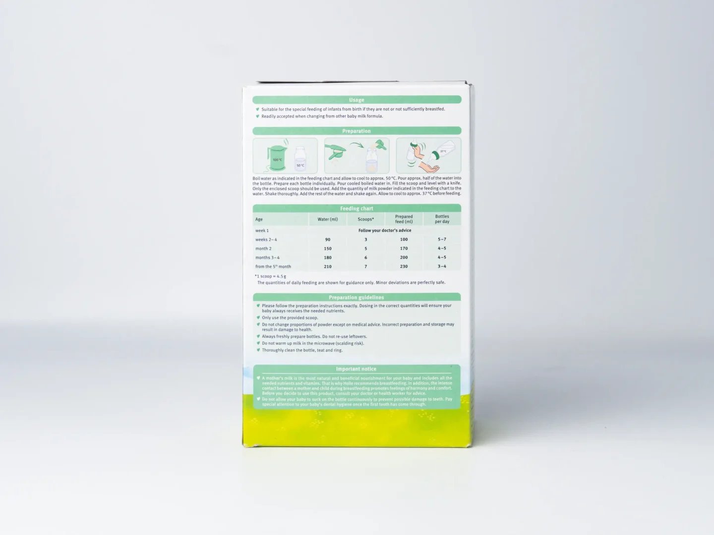 Holle Goat Stage 1 - Organic First Infant Formula - Image 4