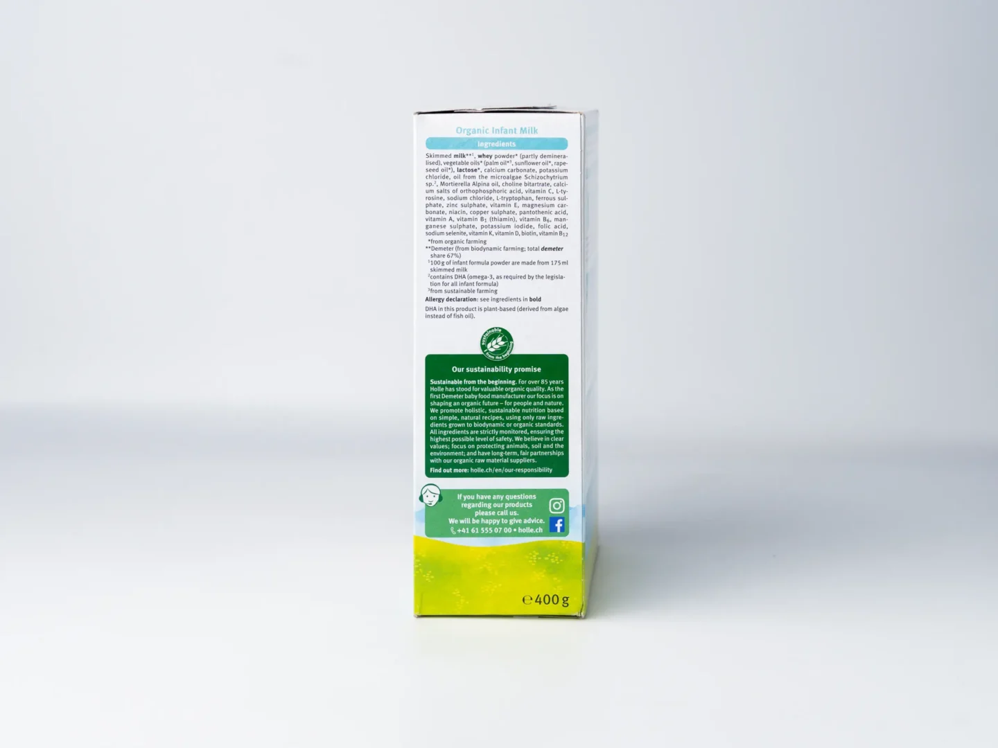 Holle Cow Stage 1 - Organic Infant Formula - Image 4