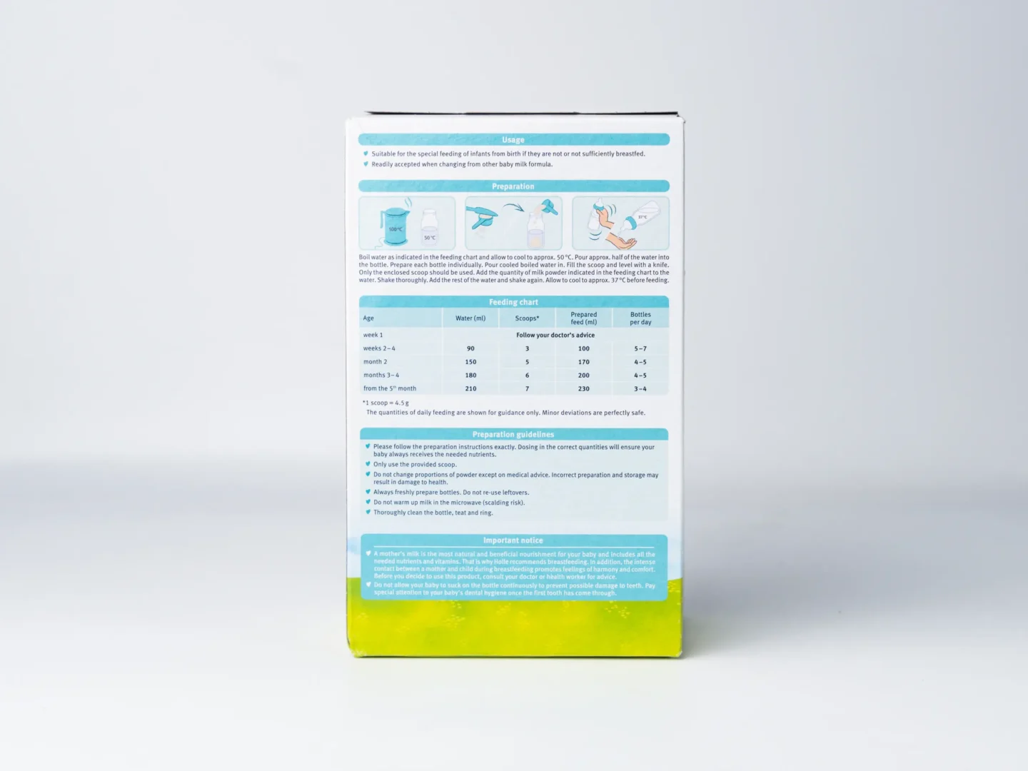 Holle Cow Stage 1 - Organic Infant Formula - Image 5