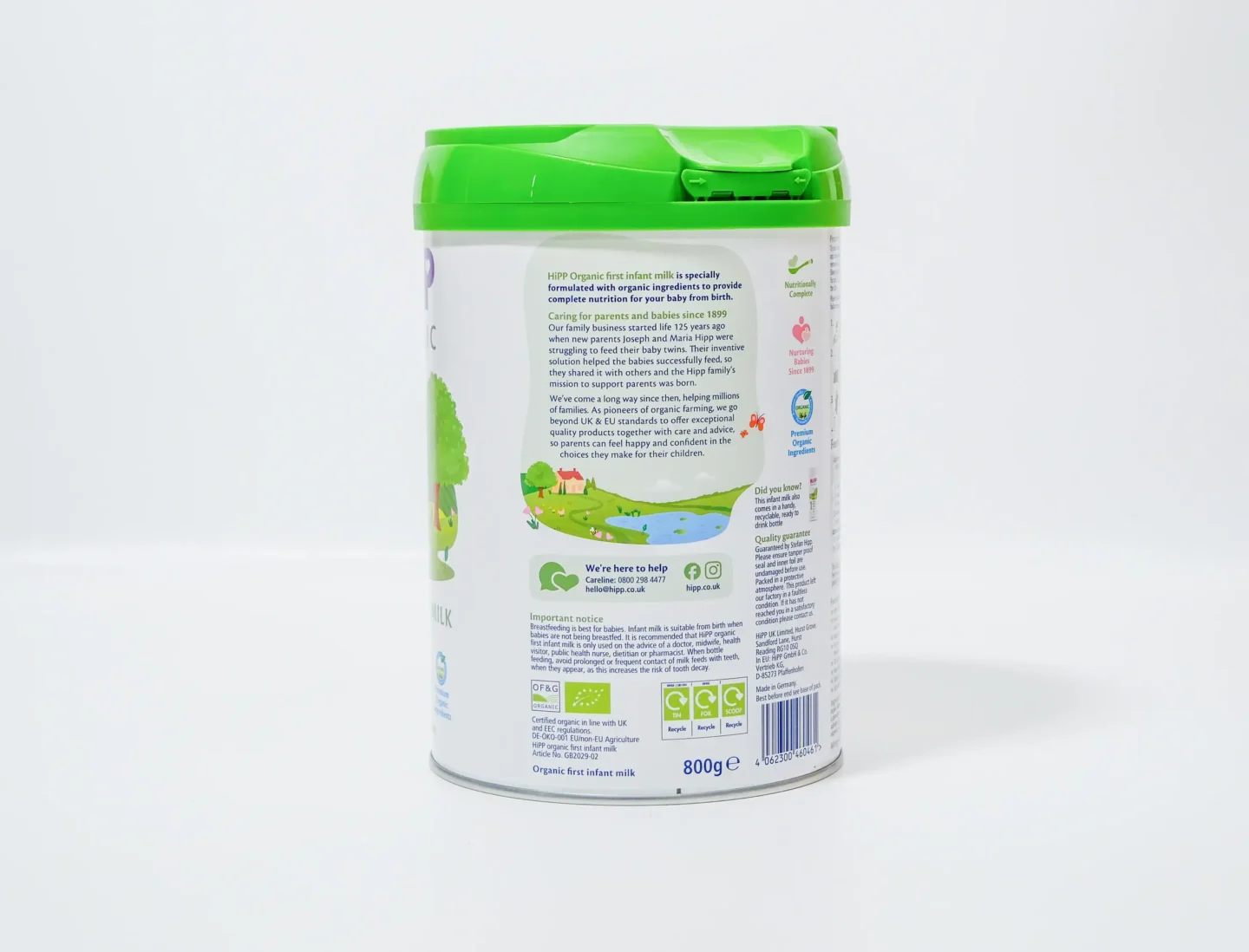 HiPP UK Combiotic Stage 1 - Organic First Infant Milk - Image 4