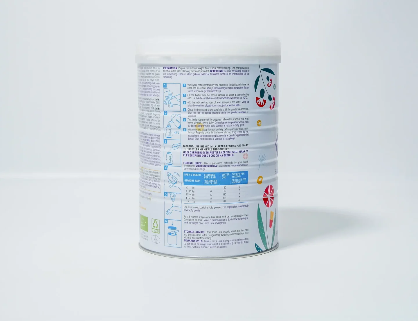 Jovie Stage 1 - Organic Cow Milk Formula - Image 2