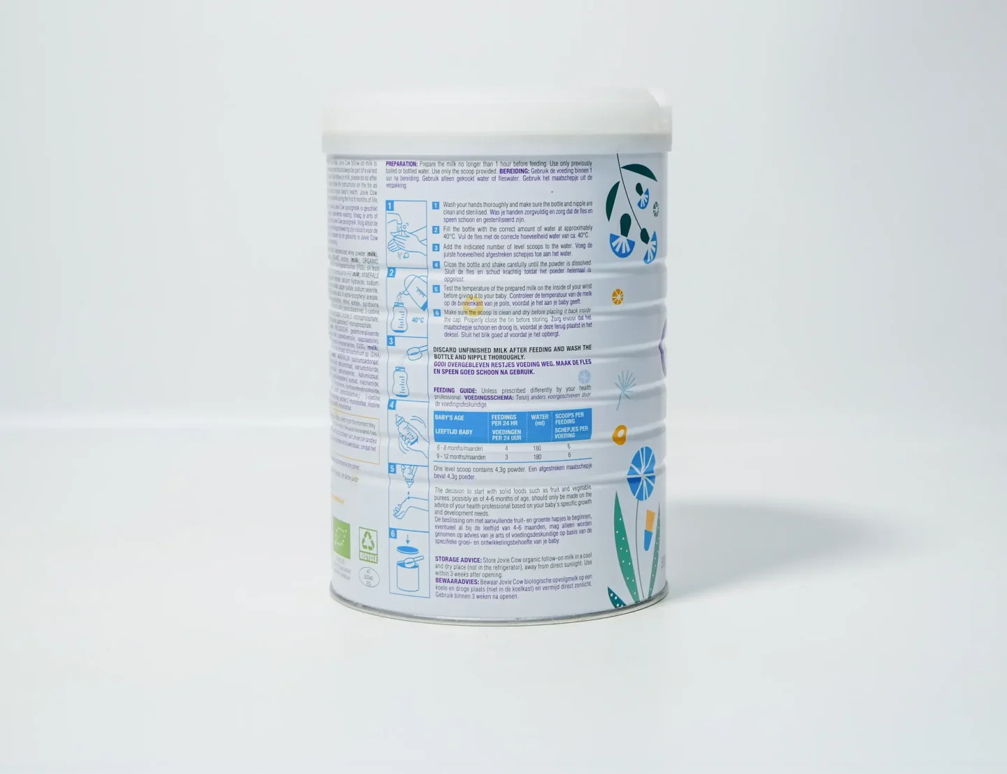 Jovie Stage 2 - Organic Cow Milk Formula - Image 2