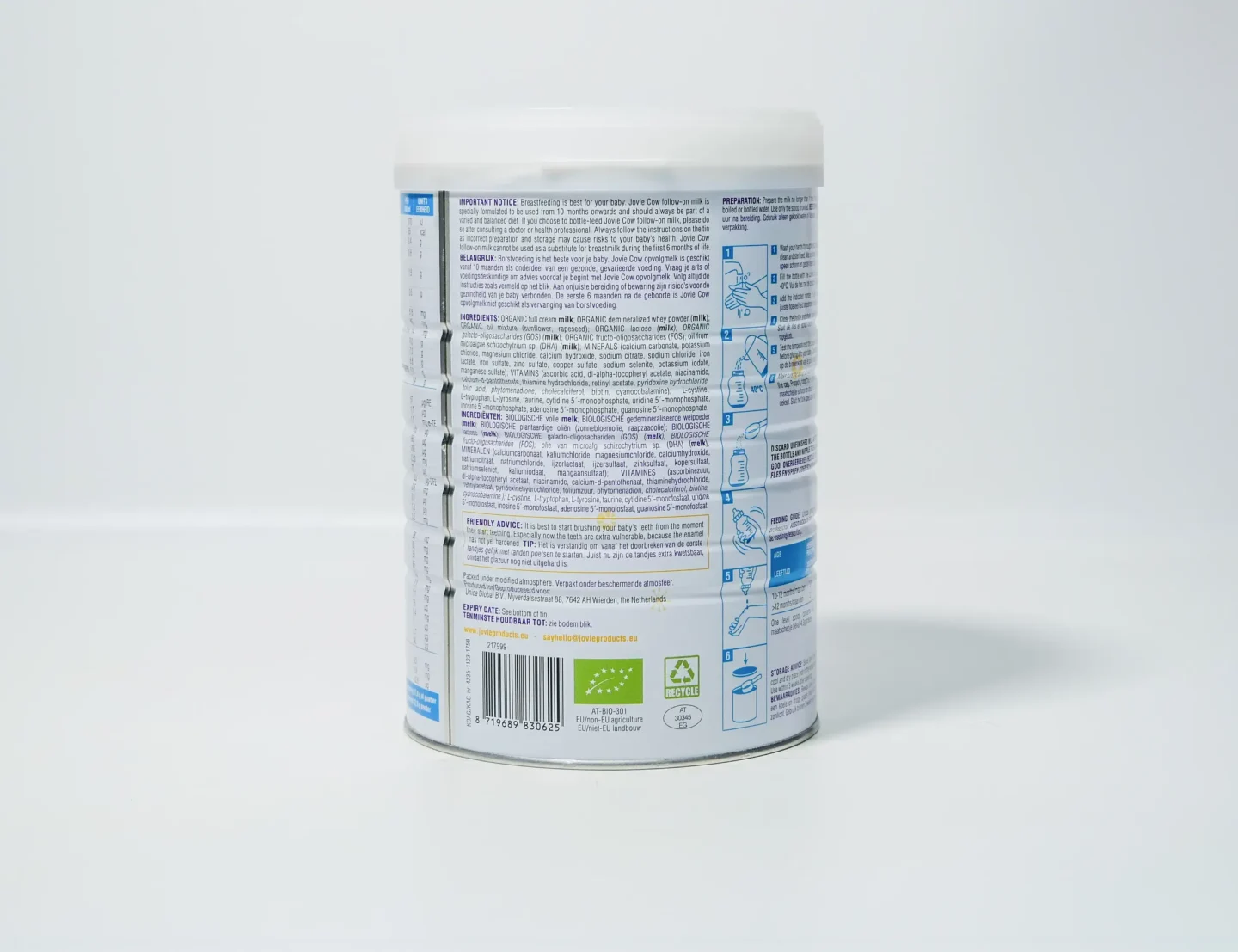 Jovie Stage 3 - Organic Cow Milk Formula - Image 3
