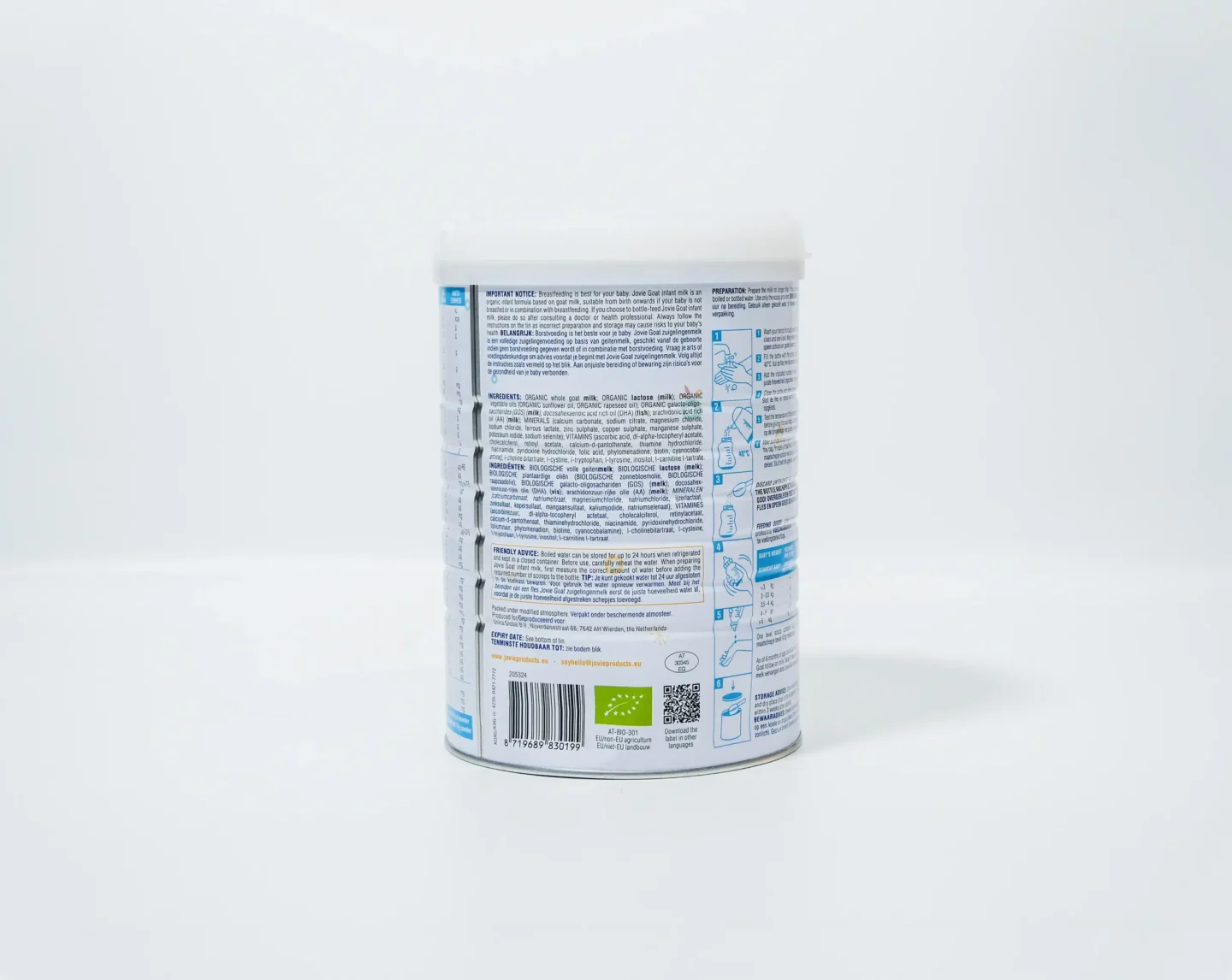 Jovie Stage 1 - Organic Goat Milk Formula - Image 4