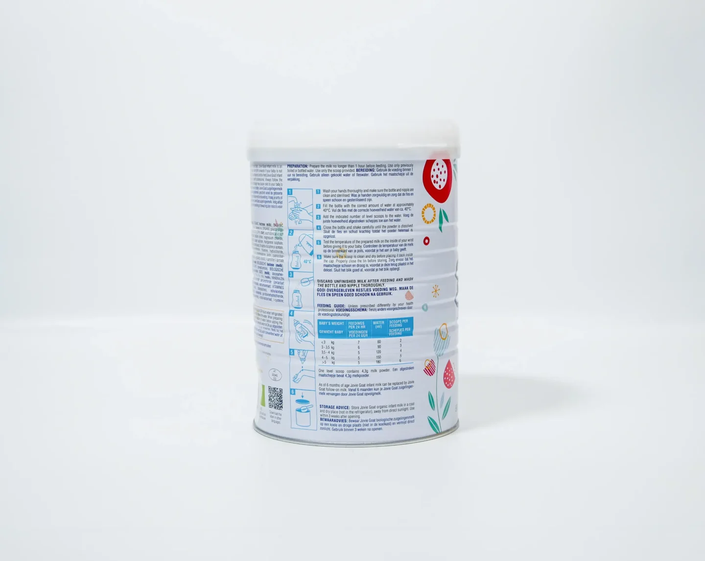 Jovie Stage 1 - Organic Goat Milk Formula - Image 2