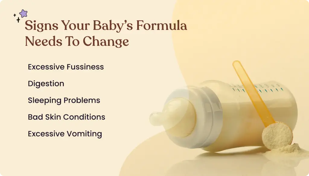Signs Baby Formula Needs To Change